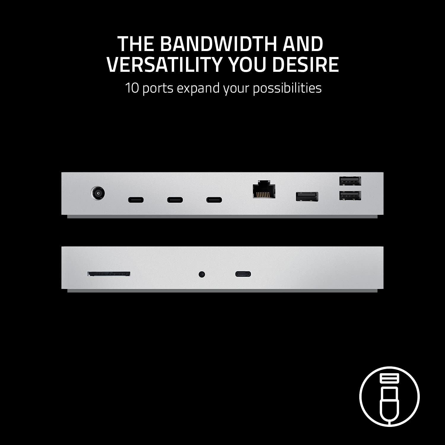 Razer Thunderbolt 4 Dock - Mercury