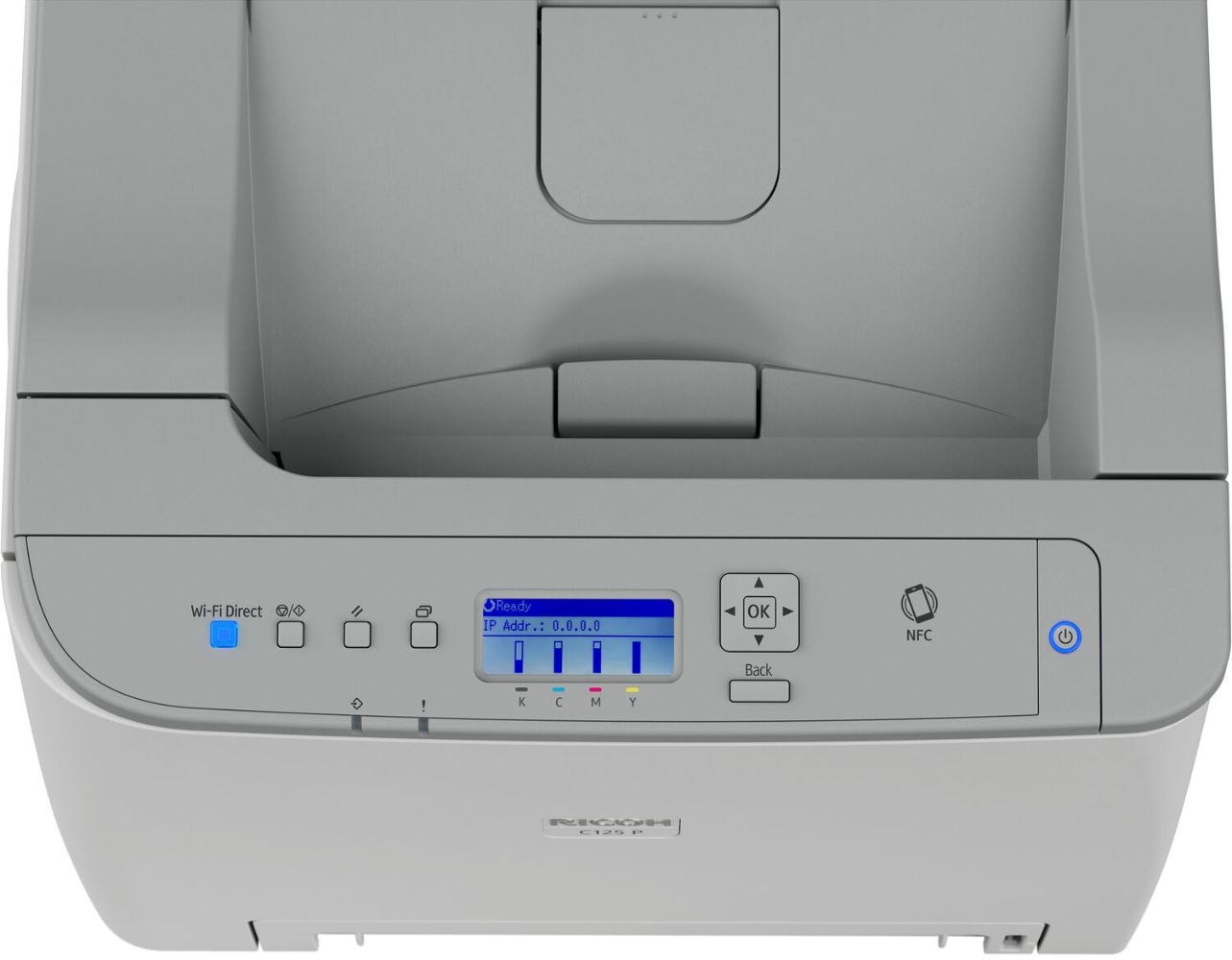 RICOH C125 P Color Laser Printer - Gray