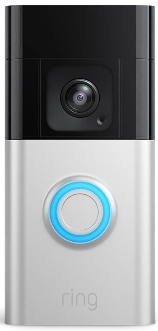 Ring Battery Doorbell Pro Smart Wi-Fi Video Doorbell - Satin Nickel