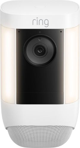 Ring Spotlight Cam Pro Outdoor Surveillance Camera - White