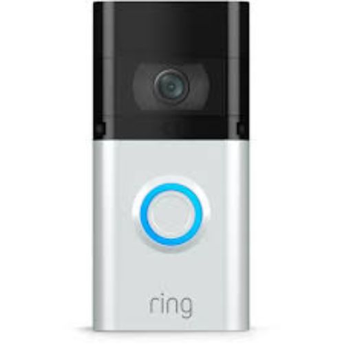 Ring Video Doorbell 3 Plus - Satin Nickel