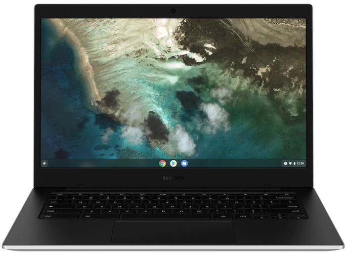 Samsung Galaxy Chromebook Go Laptop 14" - Silver - Intel Celeron N4500 1.1GHz - 4GB RAM - 32GB