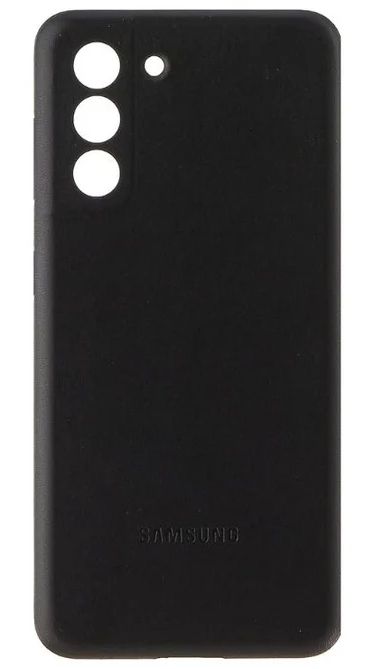 Samsung Leather Cover for Galaxy S21 5G - Black