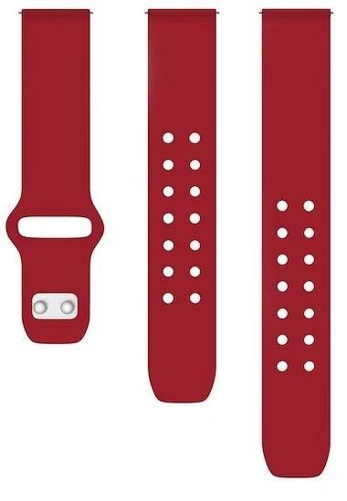 Samsung Quick Change Silicone Sport Band 20mm - Crimson Red