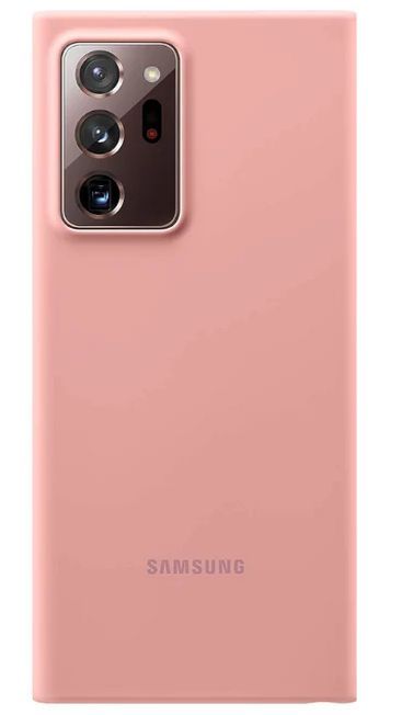 Samsung Silicone Cover for Galaxy Note20 Ultra - Brown