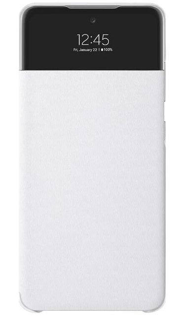 Samsung Smart S View Wallet Cover for Galaxy A32 - White