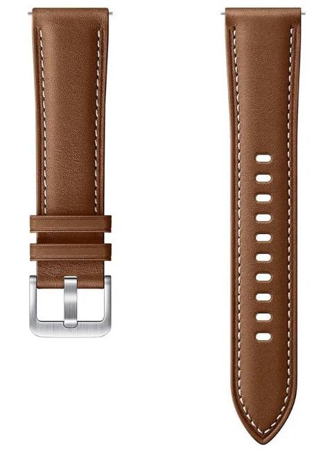 Samsung Stitch Leather Band (20mm) - Brown