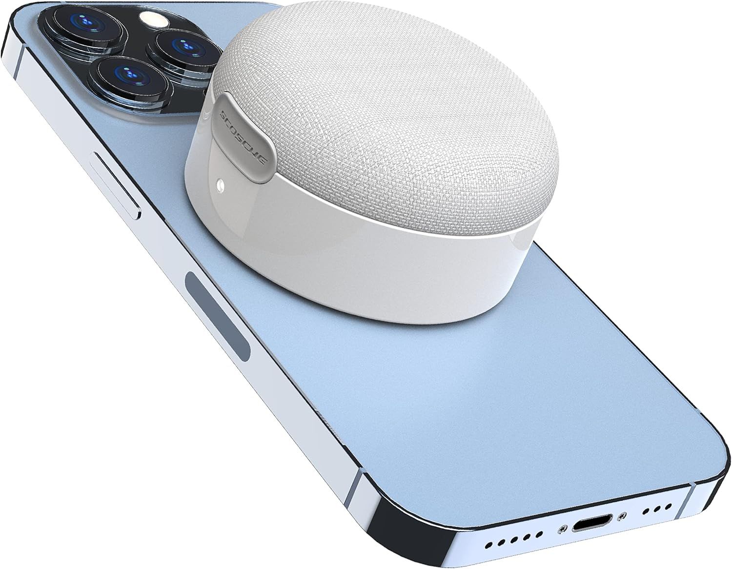 Scosche BoomCan MS Portable Wireless Speaker - White