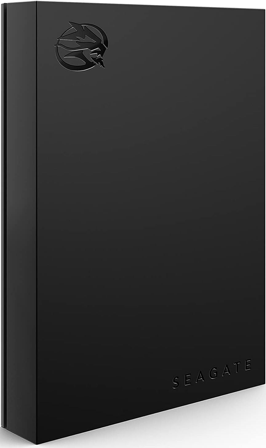 Seagate FireCuda 5TB Gaming External Hard Drive - Very Good - Black