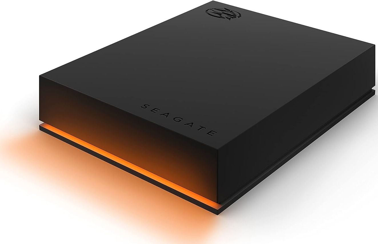 Seagate FireCuda 5TB Gaming External Hard Drive - Very Good - Black