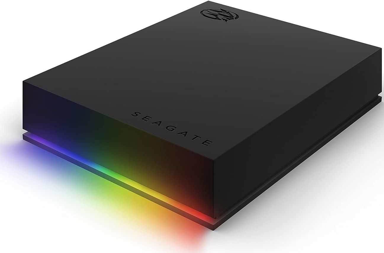 Seagate FireCuda 5TB Gaming External Hard Drive - Very Good - Black