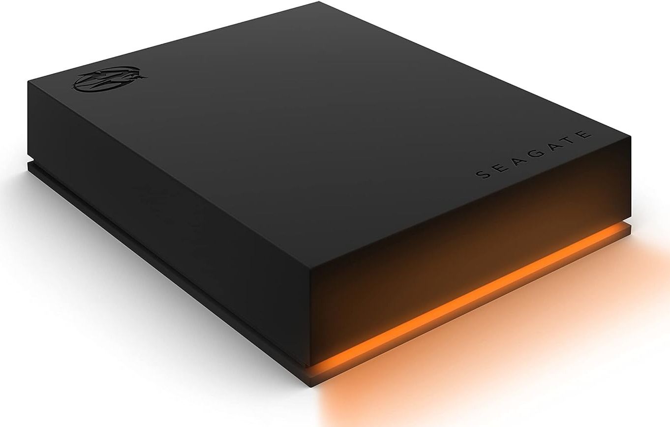 Seagate FireCuda 5TB Gaming External Hard Drive - Very Good - Black