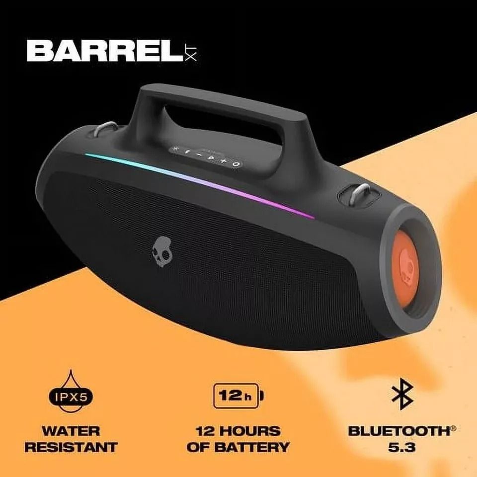 Skullcandy 2SKSK1849B0W2 Barrel Party Speaker XT - Black