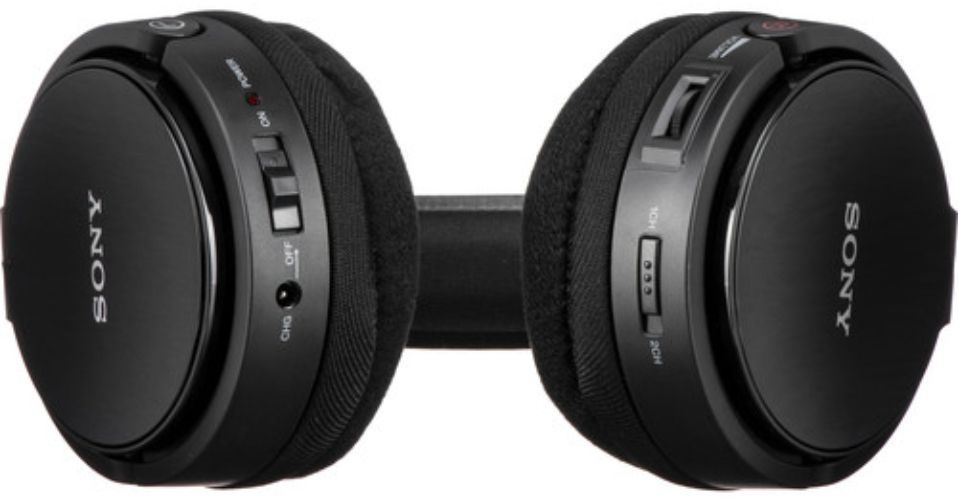 Sony MDR-RF912RK Wireless RF Headphone - Black