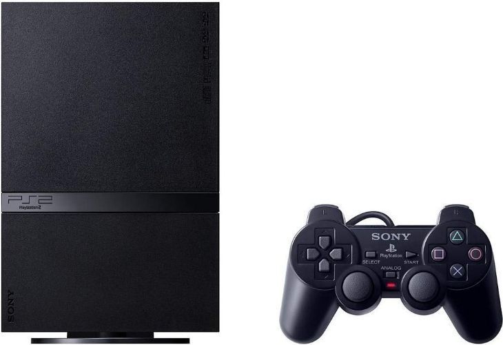Sony PlayStation 2 Slim Gaming Console - Black