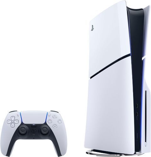 Sony PlayStation 5 Slim Gaming Console (Disc Edition) - 1TB - White