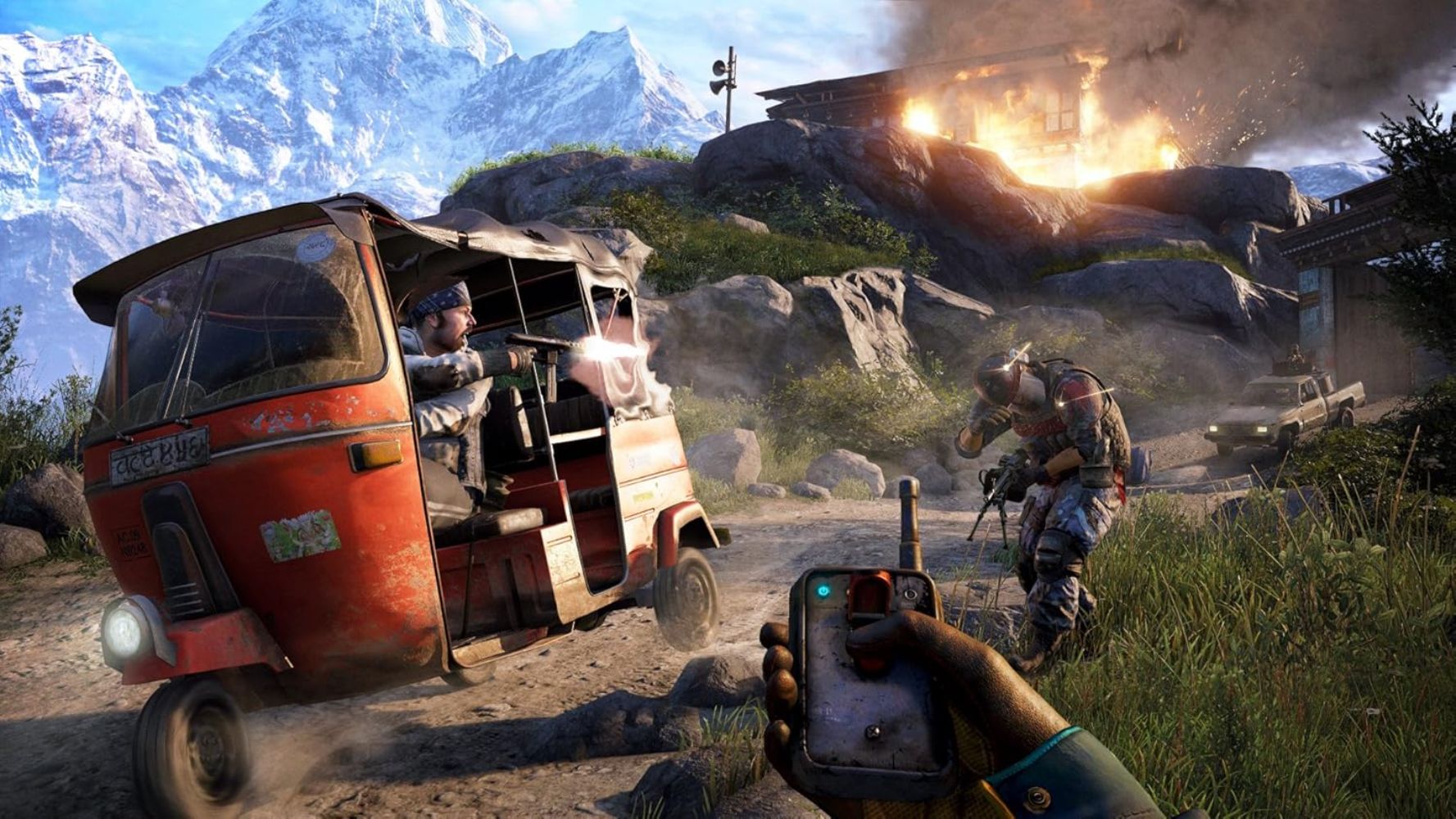 Sony PS4 Far Cry 4 Video Game - Blue