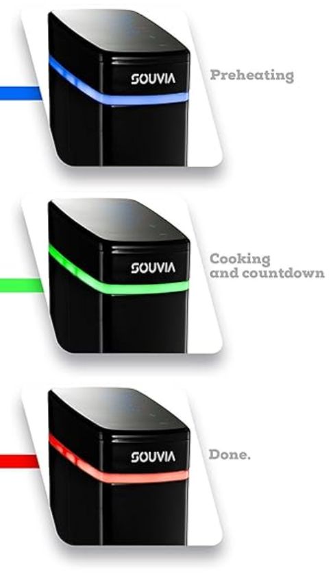 Souvia Sous Vide SVW-26 Smart Cooker Cooking Machine - Black