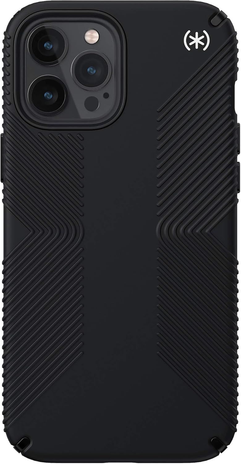 Speck Presidio2 Grip Phone Case for iPhone 12 Pro Max - Black