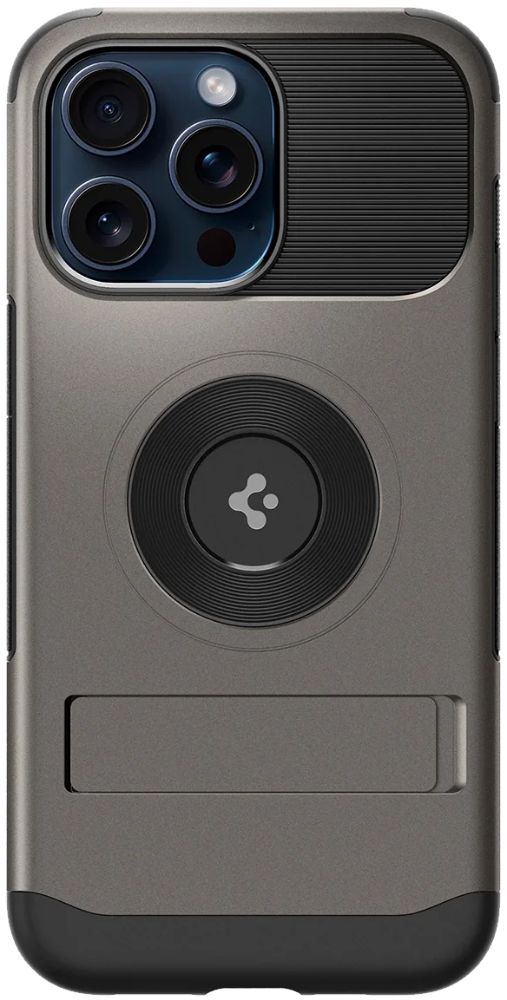 Spigen Slim Armor (MagFit) Phone Case for iPhone 15 Pro - Gunmetal