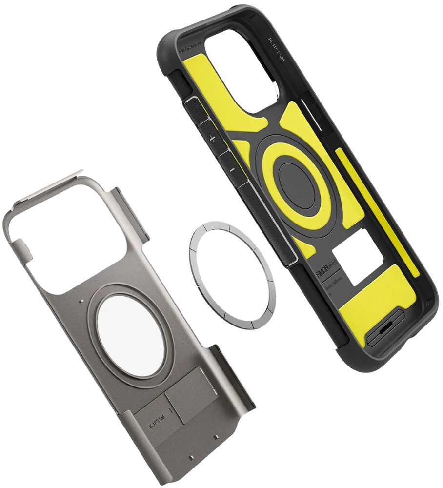 Spigen Slim Armor (MagFit) Phone Case for iPhone 15 Pro - Gunmetal