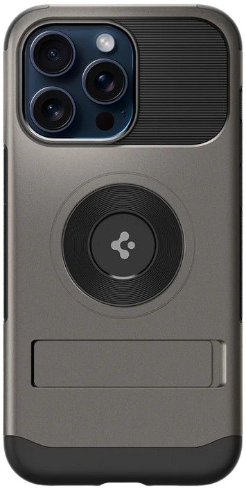 Spigen Slim Armor (MagFit) Phone Case for iPhone 15 Pro - Gunmetal
