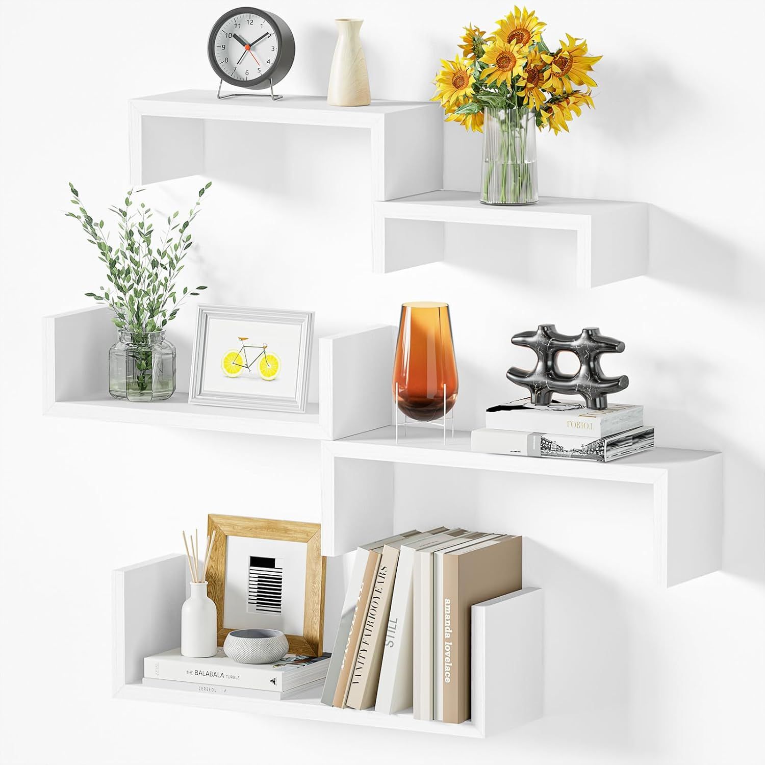 Sriwatana Wall Mount Rack - White