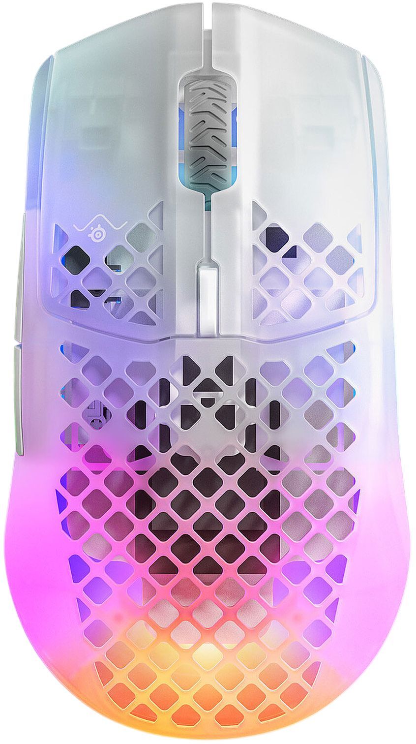 SteelSeries Aerox 3 Wireless Gaming Mouse - Ghost Edition