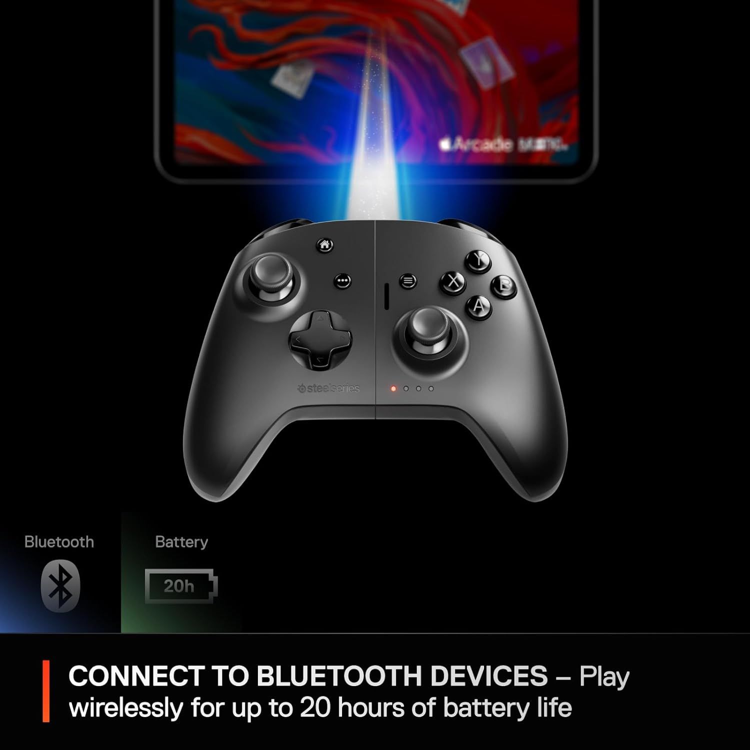 SteelSeries Nimbus Cloud Dual Mode Controller - Black