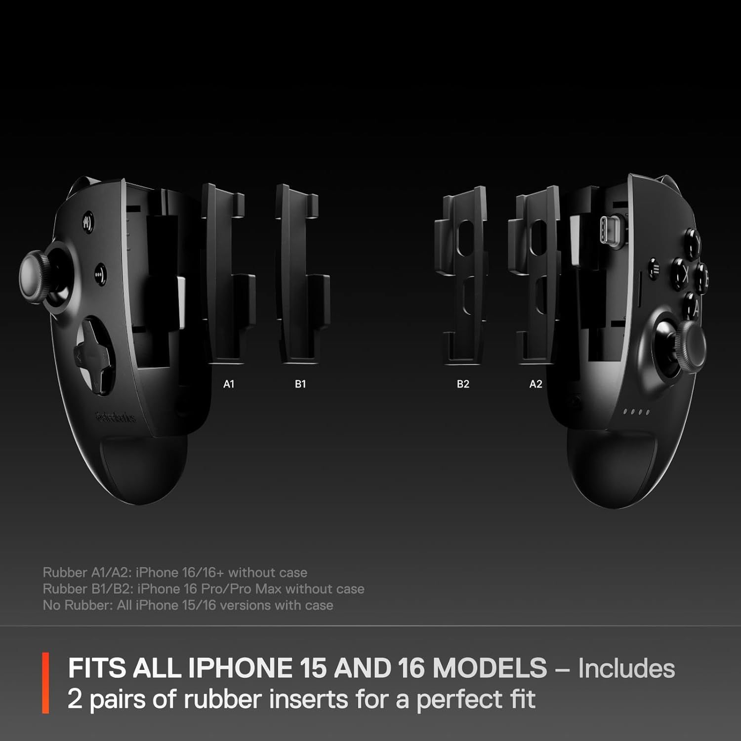 SteelSeries Nimbus Cloud Dual Mode Controller - Black