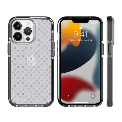 Tech21 Evo Check Phone Case for iPhone 13 - Black