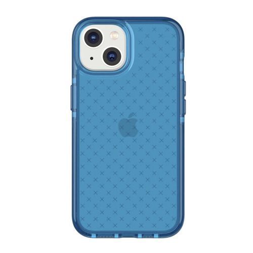 Tech21 Evo Check Phone Case for iPhone 14 Plus - Classic Blue