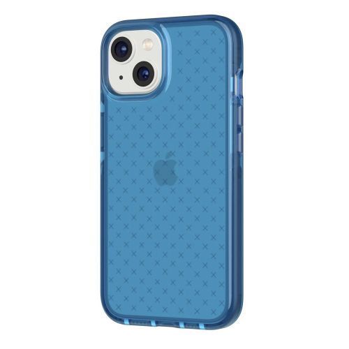 Tech21 Evo Check Phone Case for iPhone 14 Plus - Classic Blue