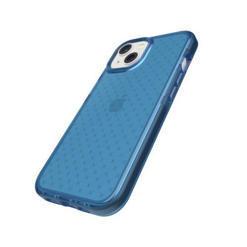 Tech21 Evo Check Phone Case for iPhone 14 Plus - Classic Blue