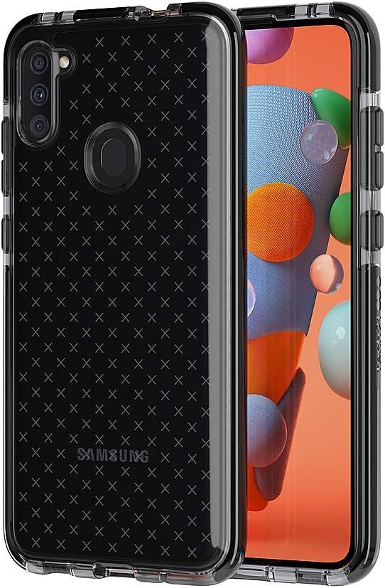 Tech21 Evo Check Phone Case for Samsung Galaxy A11 - Smokey Black