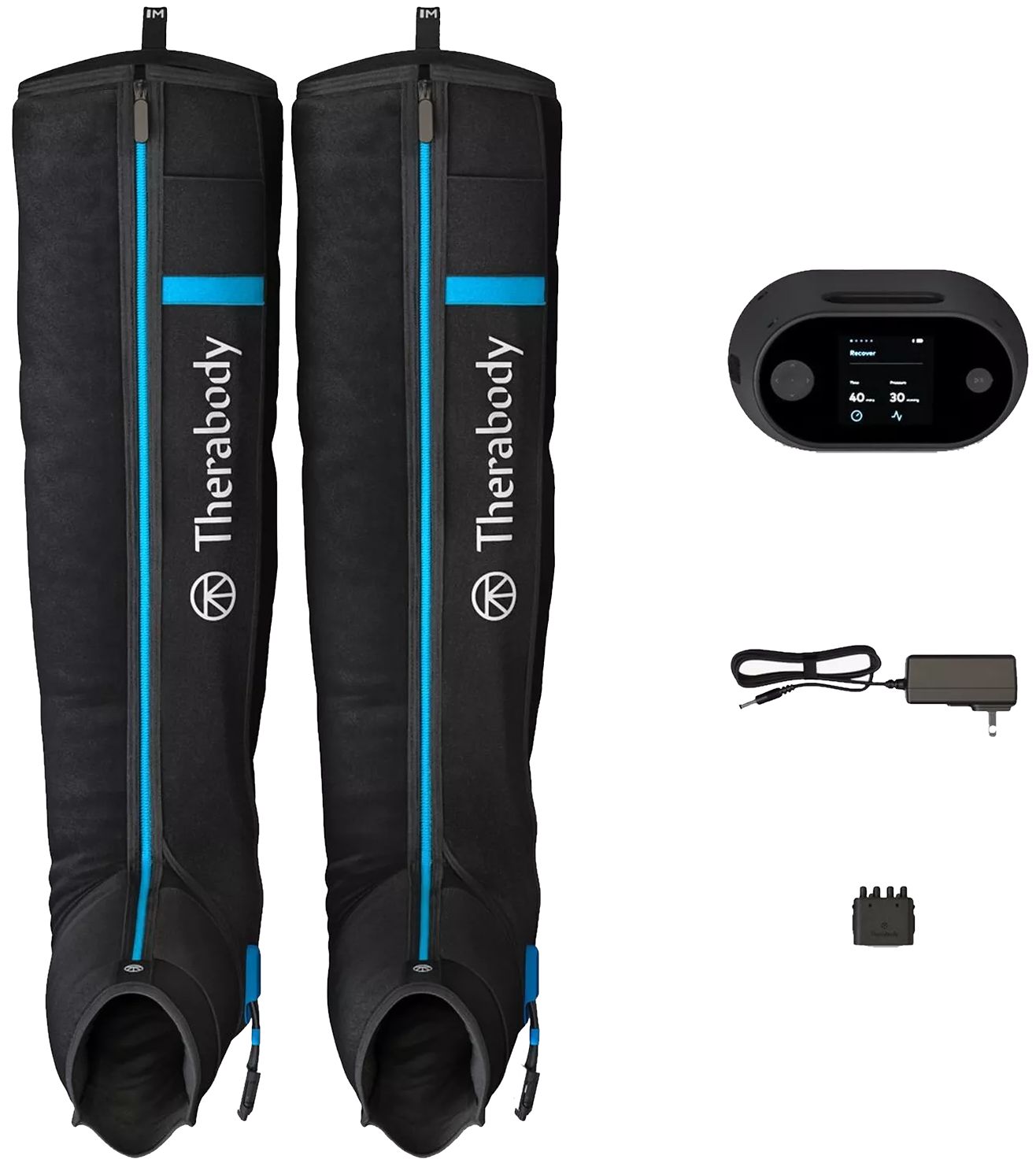 Therabody RecoveryAir Pro Compression Boots (Medium) - Black