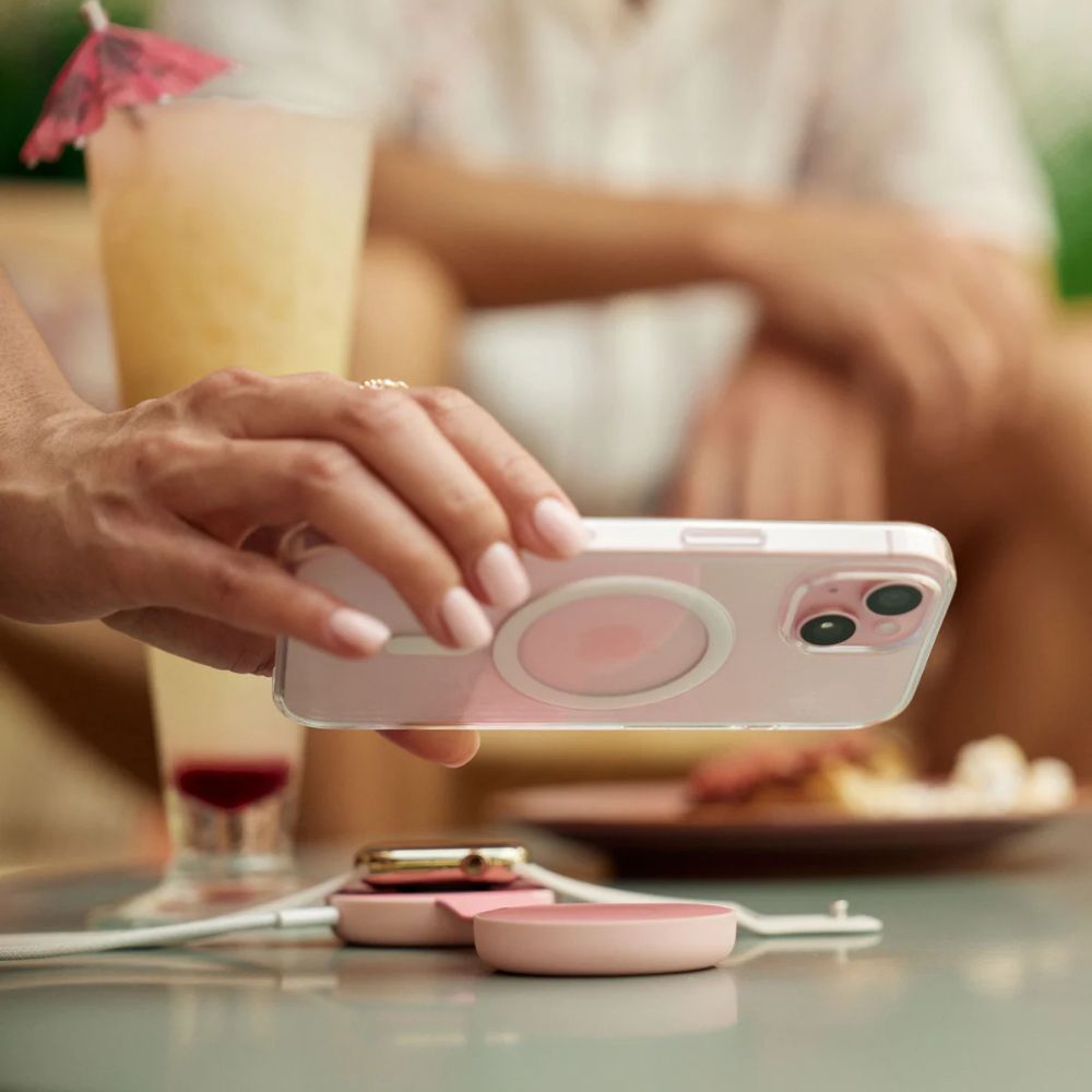 Twelve South ButterFly SE 2-in-1 Qi2 Travel Charger - Pink - Very Good