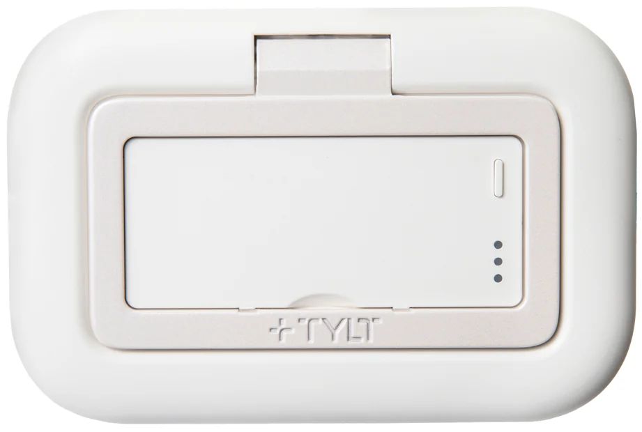Tylt Magnetic Wireless Power Bank Stand 2.5K - White