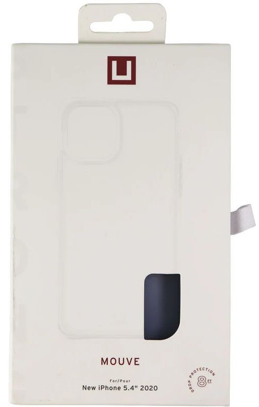 UAG Mouve Series Hybrid Phone Case for iPhone 12 Mini - Matte Soft Blue