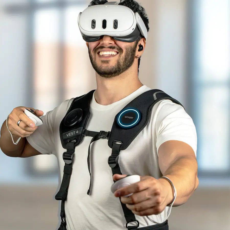 Woojer Woojer VEST 4 Haptic Gaming Vest - Black