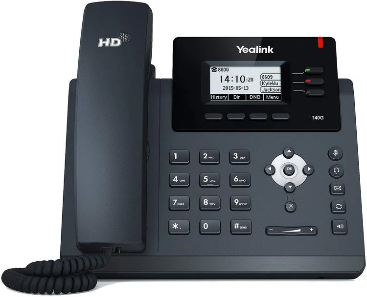 Yealink T40GB IP Phone (Verizon Edition) - Black
