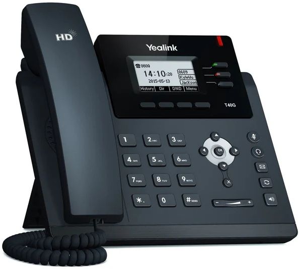 Yealink T40GB IP Phone (Verizon Edition) - Black