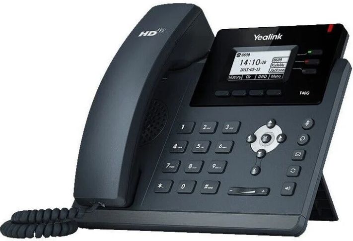 Yealink T40GB IP Phone (Verizon Edition) - Black