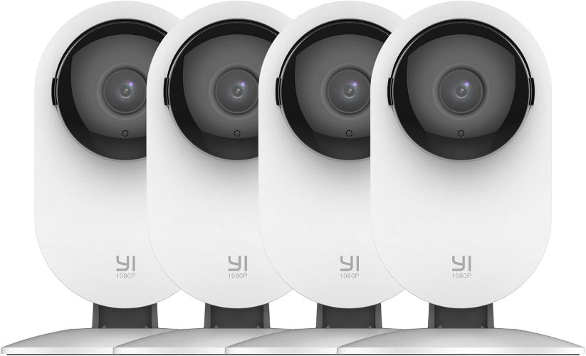 YI 4pc Security Home Camera - White