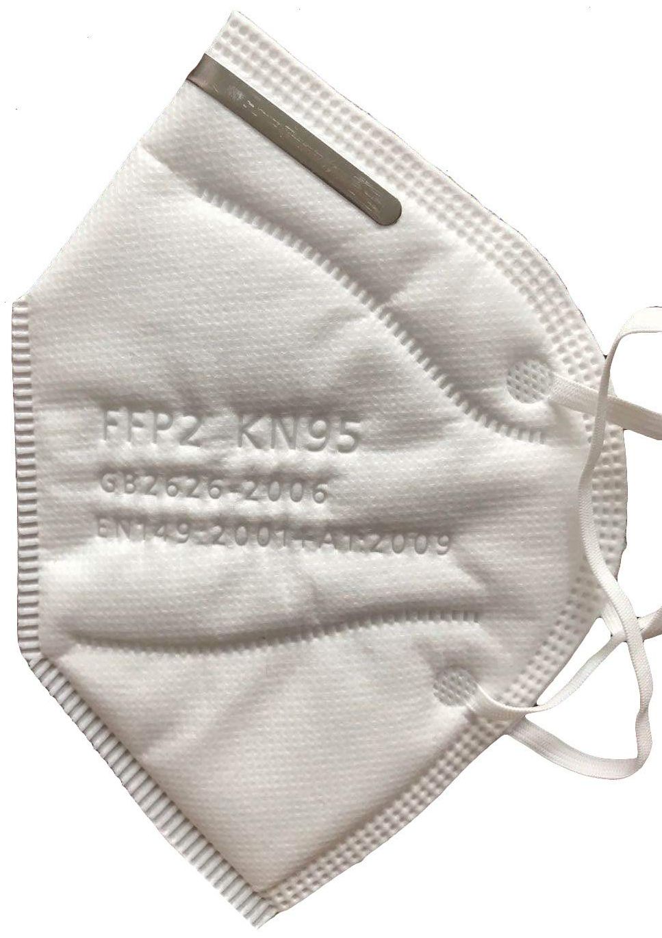 Yongjie KN95 Face Mask (Pack of 10) - White