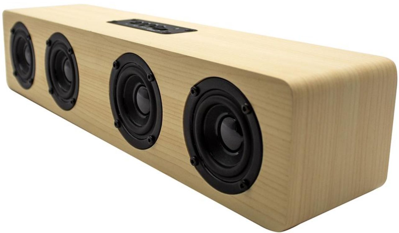 Zummy ZTS053WD ZTECH SoundForest Speaker - Wooden