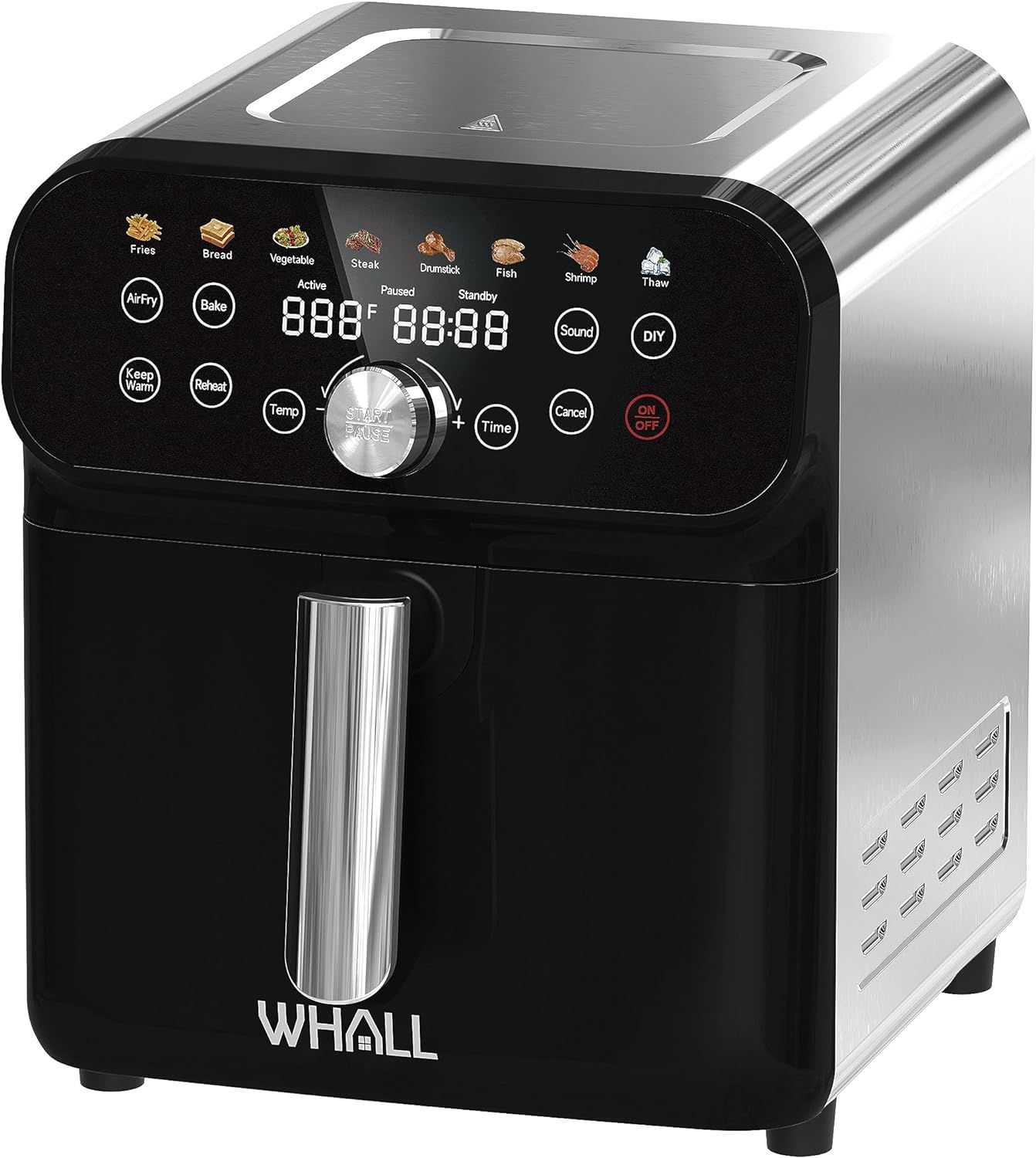 Whall 12-in-1 5.8QT Air Fryer with LED Digital Touchscreen