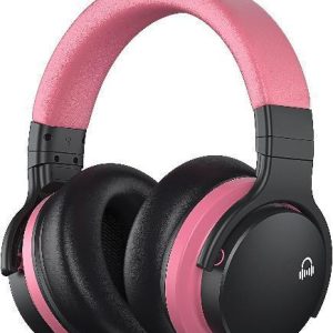 Movssou E7 Active Noise Cancelling Wireless Over-Ear Headphones