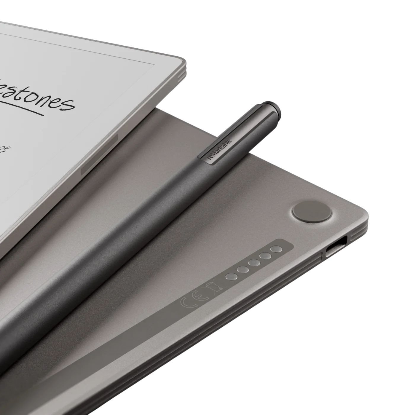 reMarkable Paper Pro 11.8" Tablet Bundle with Marker Plus and Mosaic Weave Book Folio - Image 11