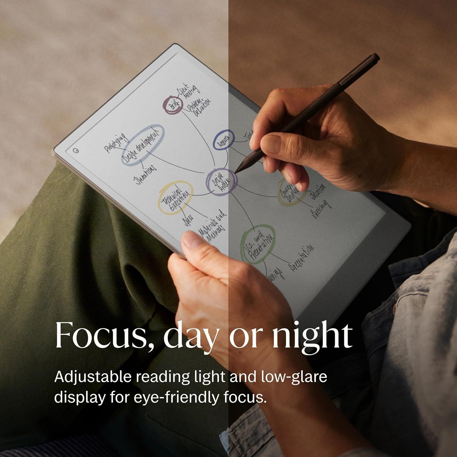reMarkable Paper Pro 11.8" Tablet Bundle with Marker Plus and Mosaic Weave Book Folio - Image 17